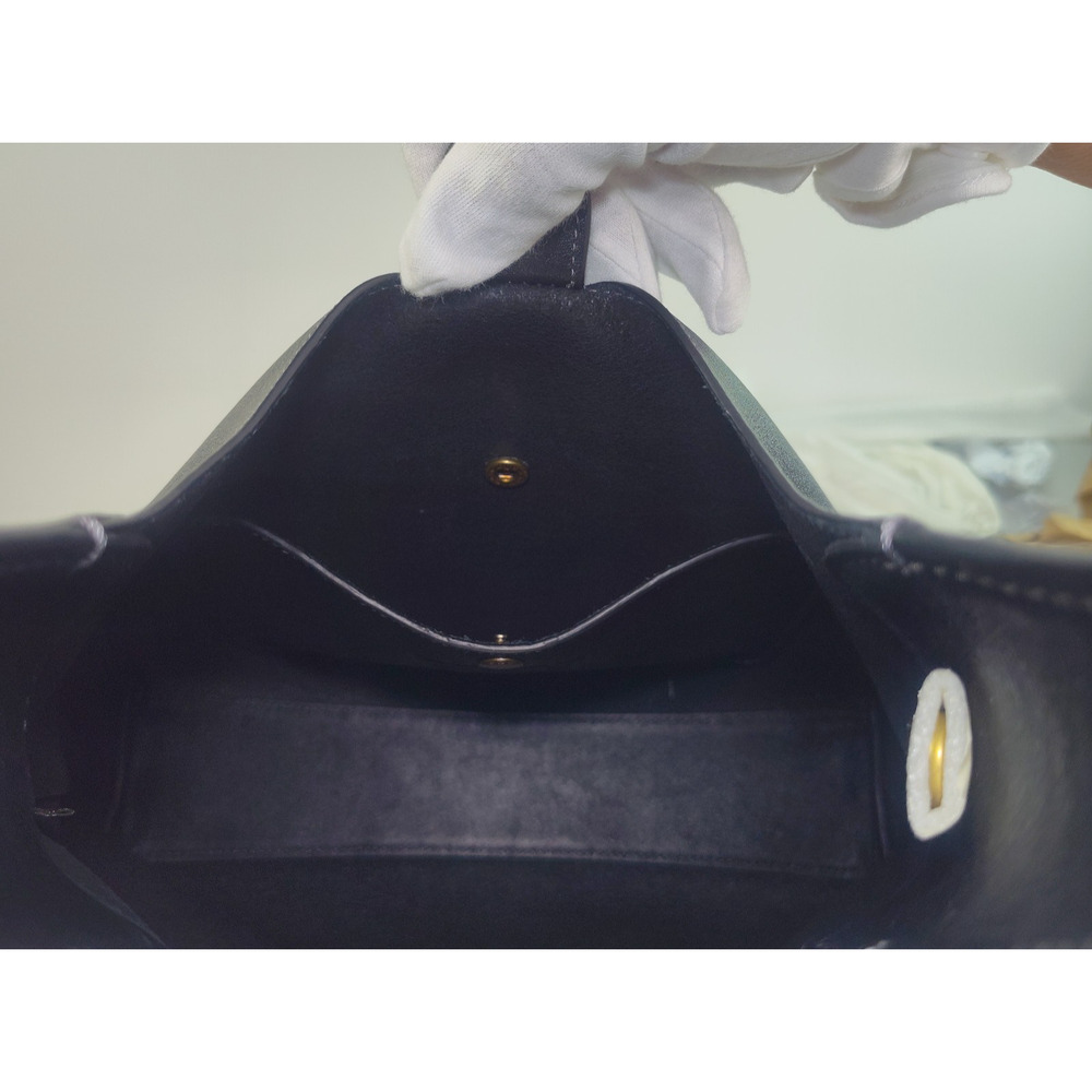 Coach Brooklyn Bag 28 in Black Leather - NWT - Picture 8 of 14